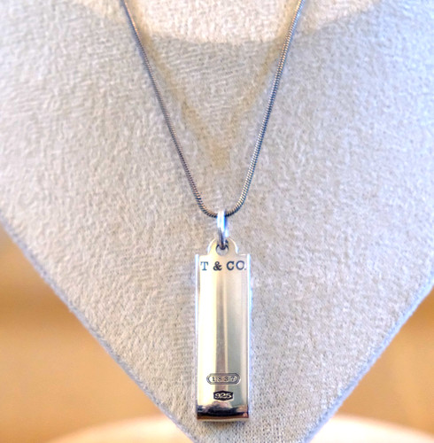 Tiffany silver necklace - tiffany, co