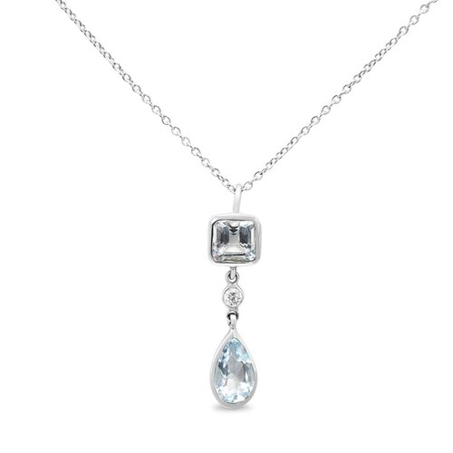 Tiffany aquamarine diamond - tiffany,