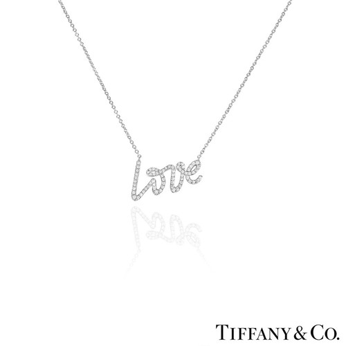 Tiffany white gold - &,