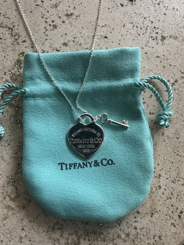 Tiffany 925 silver heart - silver,