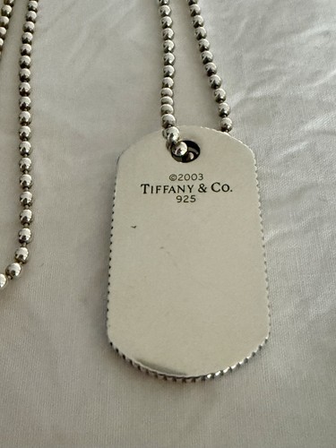 Tiffany sterling silver - &,